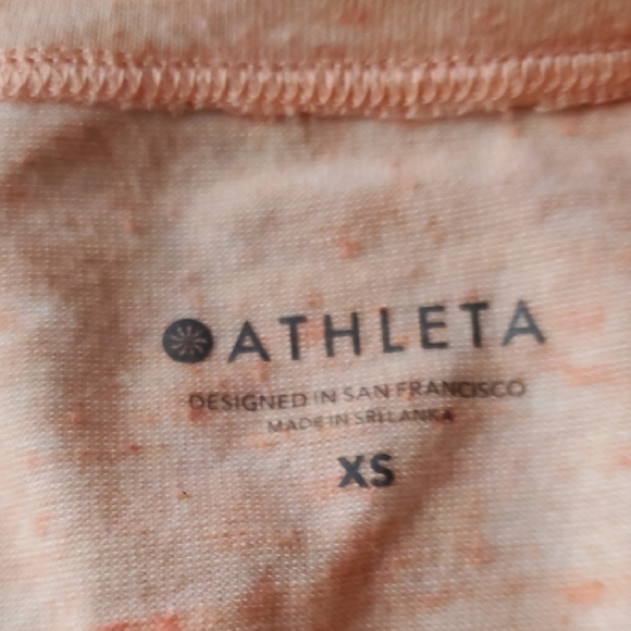 Athleta Pink Tank Top Knit Sleeveless - Picture 2 of 8